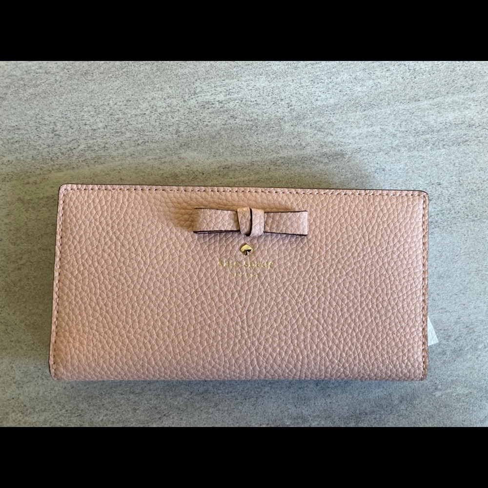 NWT KATE SPADE varmvellum Pershing street wallet - Picture 12 of 12